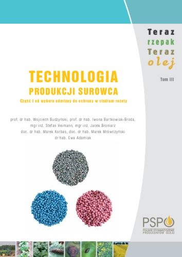 Technologia produkcji surowca - cz.1